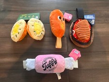 Bark Box Super Chewer Dog Toys, Size M-L, Set Of 4, New With Tags, Laffy Taffy