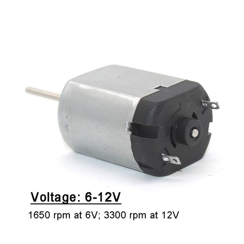 Small Electronic DC Motor 6V-12V Long Shaft FF-280PB Motor Toy Car Model DIY - Picture 1 of 4