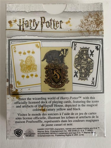 Harry Potter Hufflepuff Playing Cards - 第 1/2 張圖片