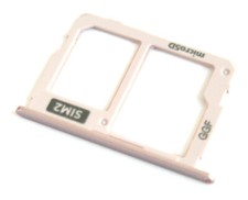 OEM SAMSUNG GALAXY J7 PRO SM-J730GM/DS PINK MICRO SD SIM2 CARD HOLDER TRAY