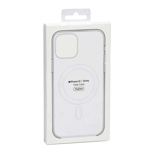 Official Genuine Apple iPhone 12 \u0026 12 Pro MHLM3ZM/A Magsafe Clear Case  Cover | eBay
