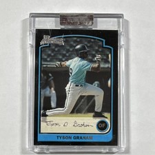 Bowman Tyson Graham #223 2003 Miami Marlins SN 189/250 Baseball Card