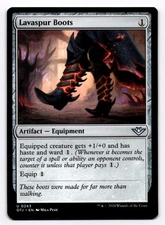 Lavaspur Boots OTJ 243 - Normal - NM - Magic the Gathering