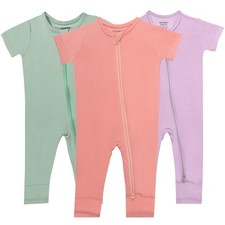 Rayon of Bamboo Baby Footless Pajamas, 6-12M