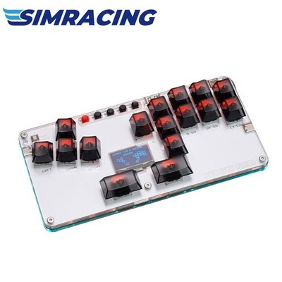 Black Button Version Mini Stickless Arcade Controller Custom Game Keyboard