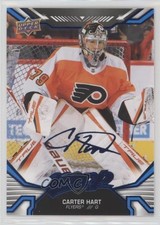 2022-23 Upper Deck MVP Factory Set Blue Carter Hart #31 b2t