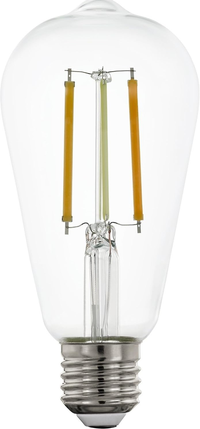 Eglo Connect Smart Home E27 LED Filament Light Bulb ST64 ZigBee Transparent New