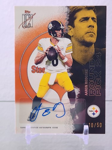 2025 Topps Signature Aaron Rodgers Veteran Class Autographs (RAW)