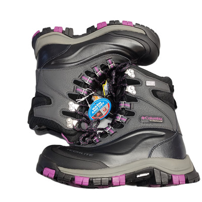 Columbia Bugaboot Plus Titanium Omni-Heat Boots Womens Size 6.5 BL2746-010