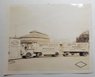 Autocar Fruehauf Tractor Trailer Watson Brothers Omaha Truck Photo