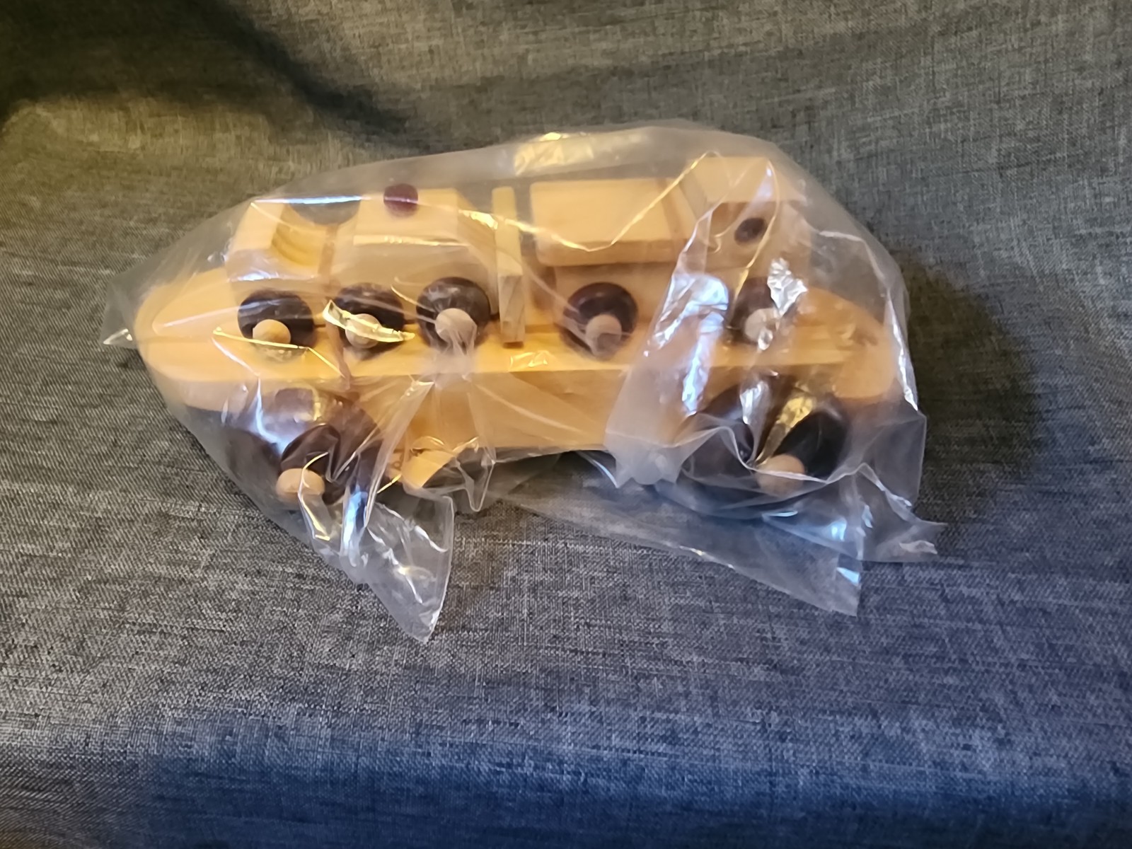 Montgomery Schoolhouse Vermont Handcrafted Wooden Large Car Carrier Train Car