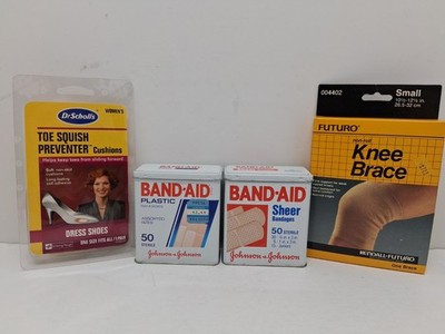 Metal Tin Bandaid Box