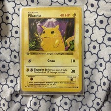 Pikachu [1st Edition] #58 Prices | Pokemon Base Set | Pokemon Cards