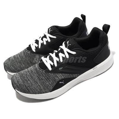 Puma NRGY Comet Black White Men Unisex Road Running Shoes 190556-17
