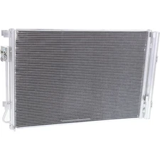 AC Condenser For 2012-2017 Hyundai Accent Kia Rio Aluminum With Receiver Drier