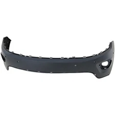 Front Upper Bumper Cover For 14-15 Jeep Grand Cherokee w/ fog lamp holes Primed