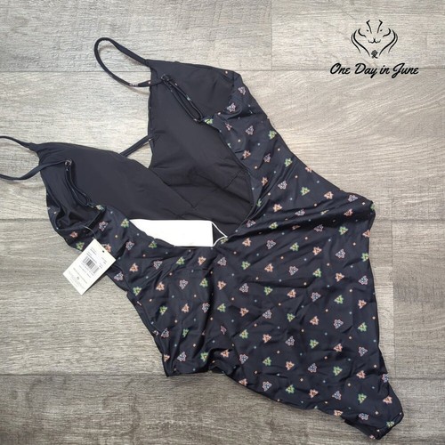 RVCA Foulard Medium Coverage One Piece Swimsuit Size M - Picture 7 of 7