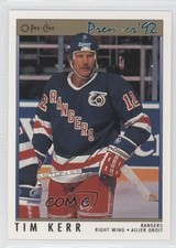 1991-92 O-Pee-Chee Premier Tim Kerr #83 0w8