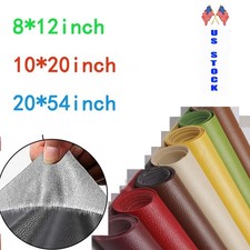 Vinyl Faux Leather Self Adhesive Fabric Repair Patch Kit for Car seat Sofas US