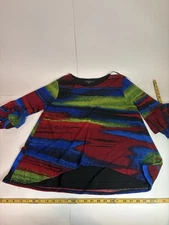 Red / Green / Blue - Women’s Calessa Top/Blouse Size PM