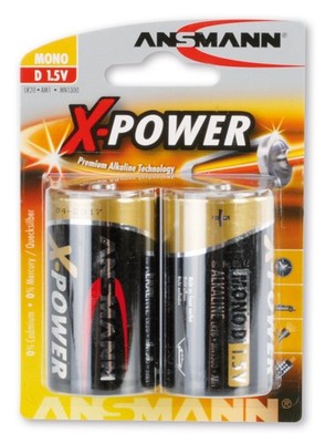 ANSMANN Mono D X-Power Batteri (UK IMPORT) ACC NEW