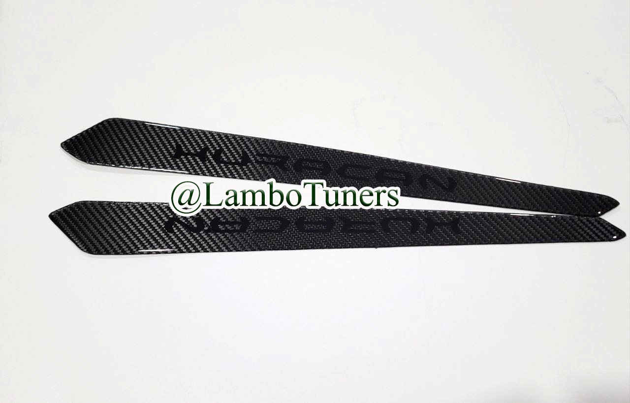LAMBORGHINI HURACAN CARBON FIBER DOOR THREASHOLD SILLS your color choice Style1