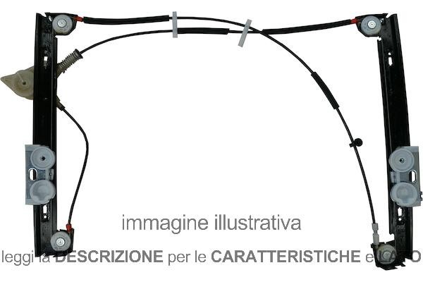 Alzacristallo Meccanismo Anteriore Mini Dal 2006 Sinistro 3 Porte 51337162163
