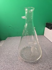 KIMAX 2000mL Graduated Erlenmeyer Filter Flask 12.7mm Sidearm 27060-2000 