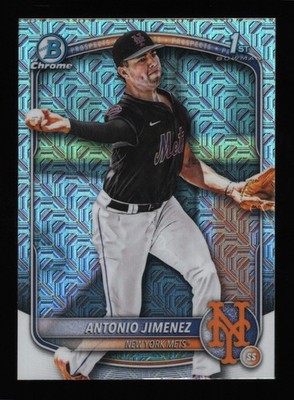 2025 Bowman Draft Chrome Mojo #BDC-56 Antonio Jimenez