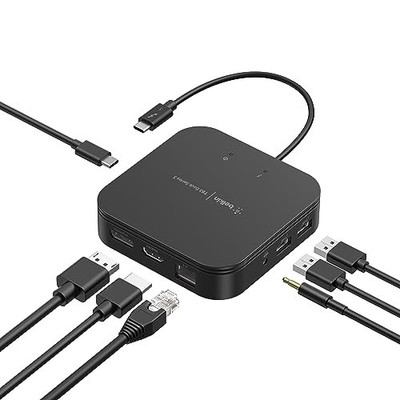 BELKIN THUNDERBOLT 3 DOCK CORE WITH THUNDERBOLT 3 CABLE F4U1100 - Black