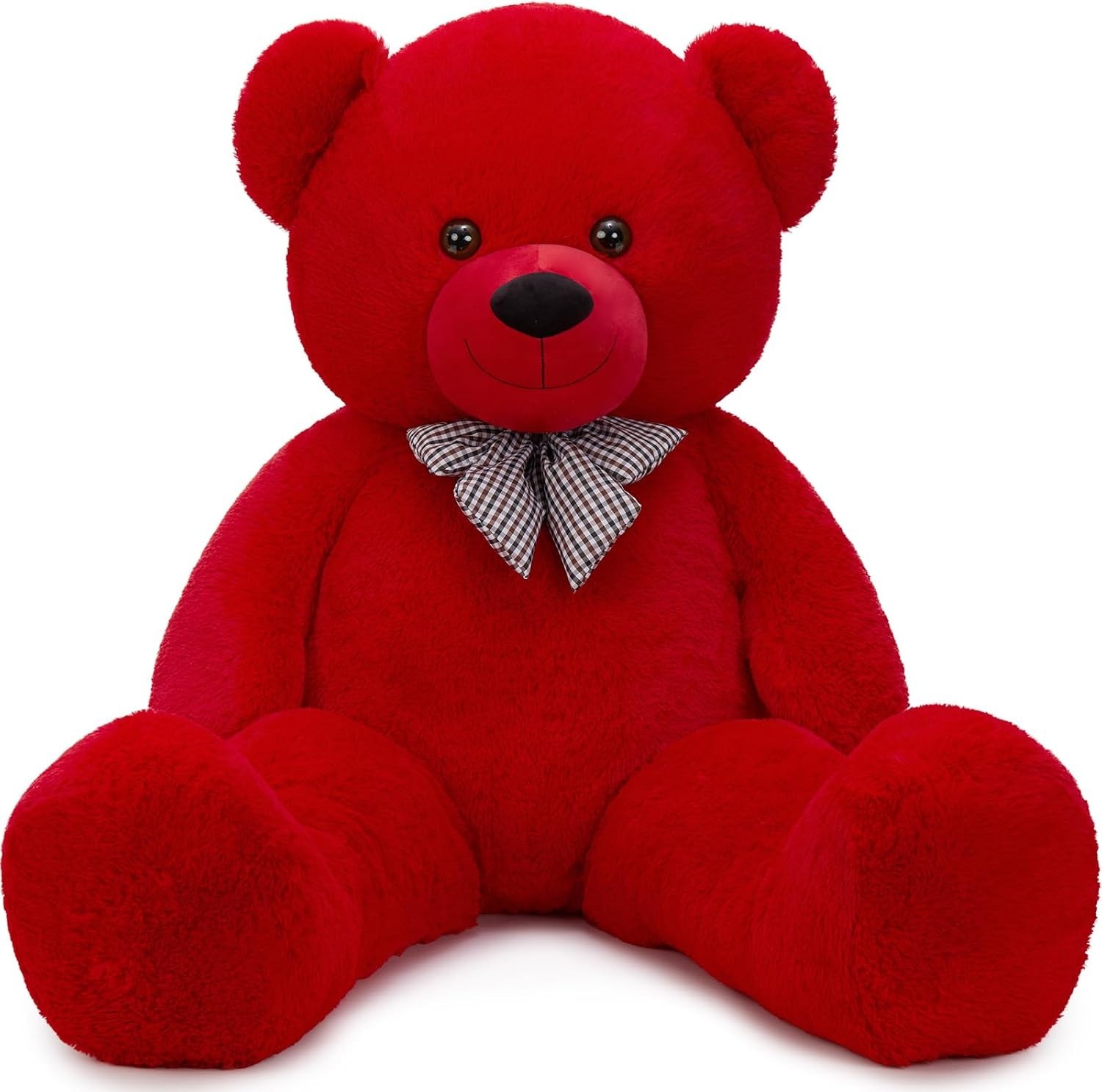 Big Teddy Bear 55 inches,Life Size Big Plush Stuffed Animal,Adorable and Soft...