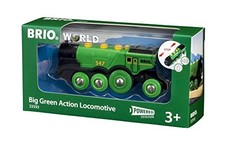 "BRIO WORLD Big Green Action Locomotive 33593