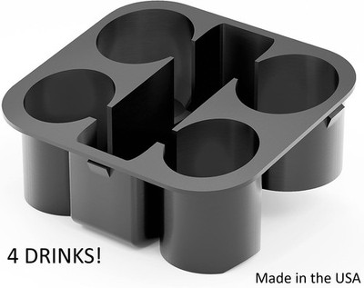 Cup Holder Upgrade For 2003-2006 Silverado Tahoe Yukon - 4 Drinks!