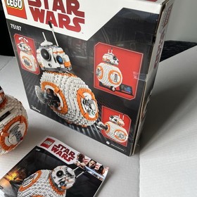 LEGO Star Wars BB-8 75187 Almost Complete Set 1106 Pieces Box & Instructions