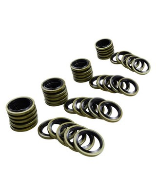 Fuel Seal Washer Kit Banjo Bolt 8 10 12 14mm Dodge Cummins 40 Pcs