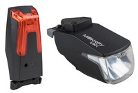 MonkeyLink Ml-Light 30 Lux Recharge Set Fahrrad LED Licht Frontlicht RüCklicht