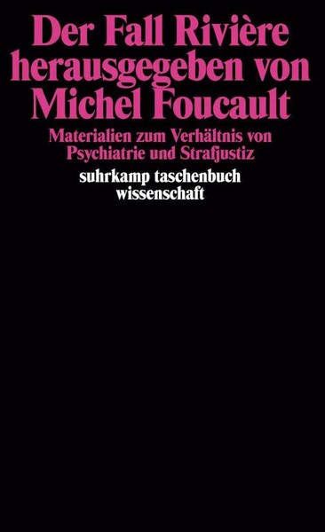 Der Fall RivièRe Herausgegeben Von Michel Foucault | Michel Foucault | Buch-image