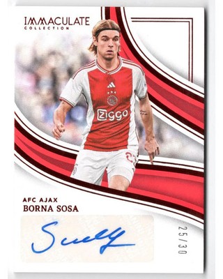 Panini Immaculate 2023/24- Borna Sosa /30 auto , Ajax