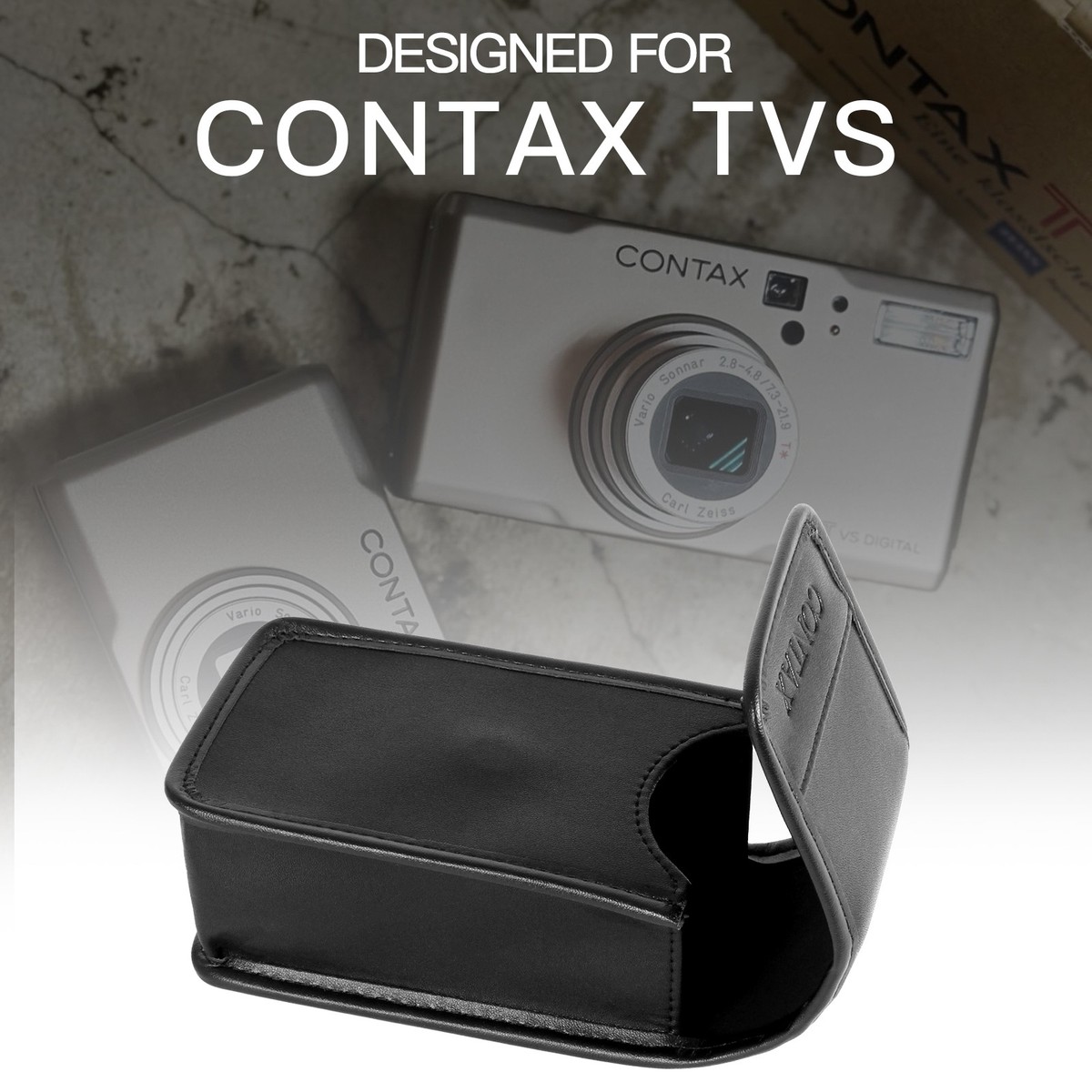 Leather Camera Bag Case Pouch For Contax TVS3 TVS2 TVS1 T2 T3