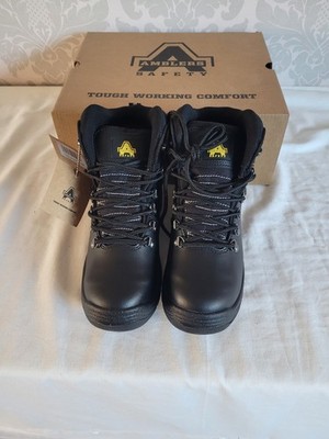 Amblers Safety AS 335 MOORFOOT Sicherheitsstiefel UK Größe 3 schwarz