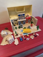 Disney Pixar Toy Story Toy Chest Western Town Mini Juego Plegable Portátil