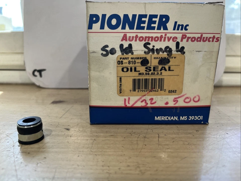 Valve Stem Seal Pioneer OS810-100 Sold Single - Image 2 of 3