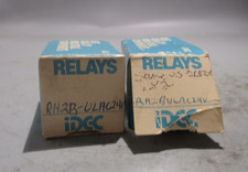 NEW LOT OF 2 IDEC RH2B-UL RELAY 24V 24VAC COIL
