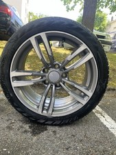 BENT BMW F80 F82 F83 M2 M3 M4 REAR RIM WHEEL STYLE 437M 18X10" ET40 SILVER /GREY