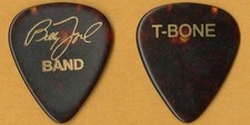 Billy Joel 1998 concert tour Tom "T-Bone" Wolk stage Guitar Pick