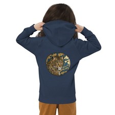 Kids eco hoodie - Dein Style Deine Hoodie 100  du - Leopard-Design