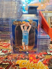 2024-25 Panini Select - Courtside  - Blue - Nikola Topic #286 Silver Prizm (RC)