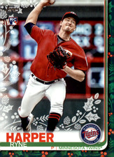 2019 Topps Holiday #HW63 Ryne Harper RC Minnesota Twins