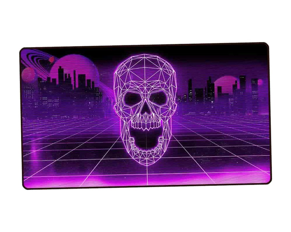 Игровой коврик Retrowave с прошитым краем премиум-класса: Swamp