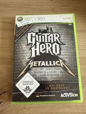 Guitar Hero Metallica Xbox 360 Microsoft Game Nur Software